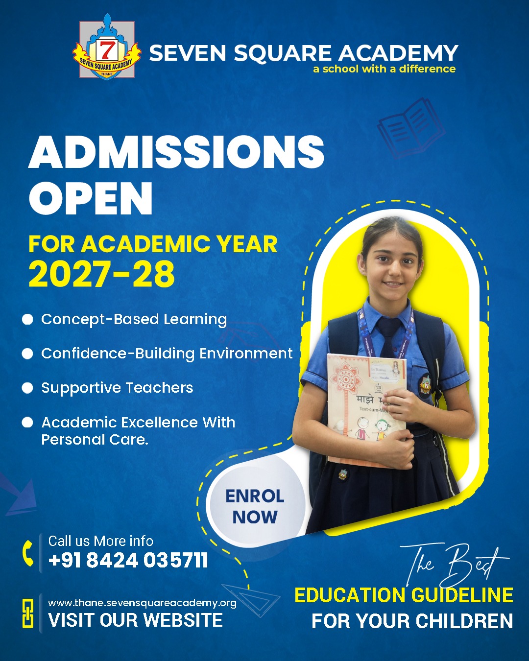 Seven Square Academy - Thane Admissions 2027-28